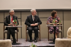 Dr.-Jos-Vandelaer-WHO-Representative-to-Nepal-Dr.-JSchenkelaars-DFB-Board-of-Directors-and-Mrs.-Ilse-Errygers-Head-of-Communications-Fundraising-DFB-during-the-Seminar-